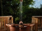 Indoor outdoor bath Indoor outdoor bath